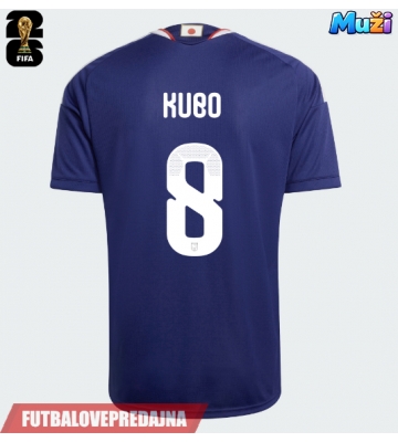 Lacne Muži Futbalové dres Japonsko Takefusa Kubo #8 MS 2026 Krátky Rukáv - Domáci
